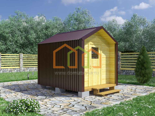 Хозблок в стиле Барнхаус 3х2,4